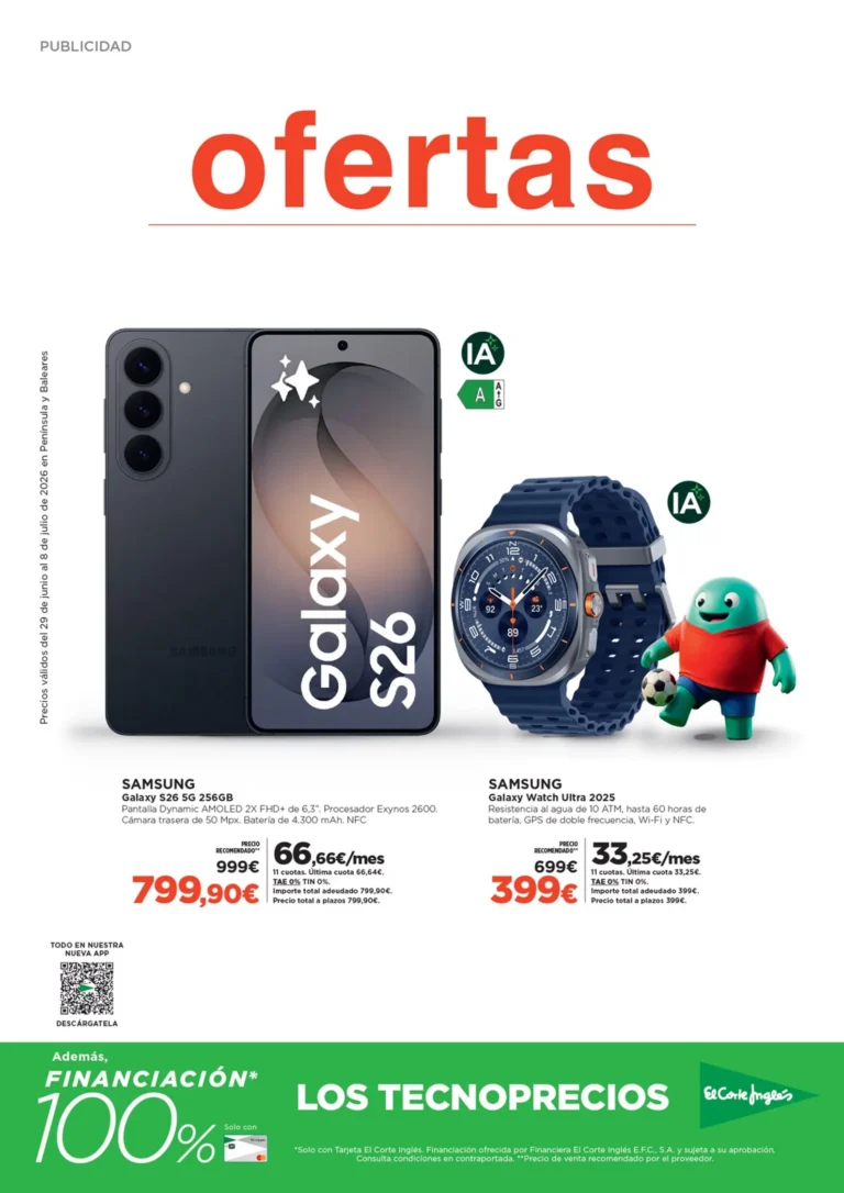 El Corte Inglés folleto 30/06/2026