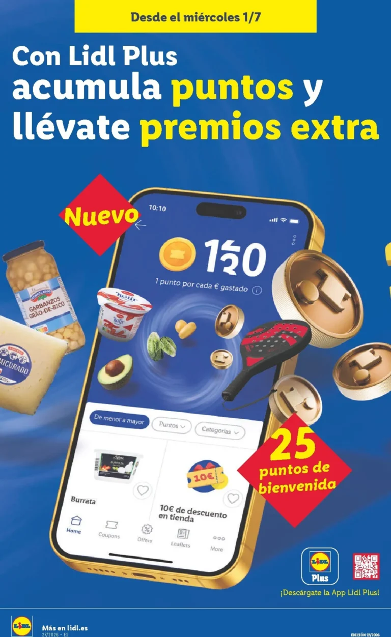 Lidl folleto 22/06/2026