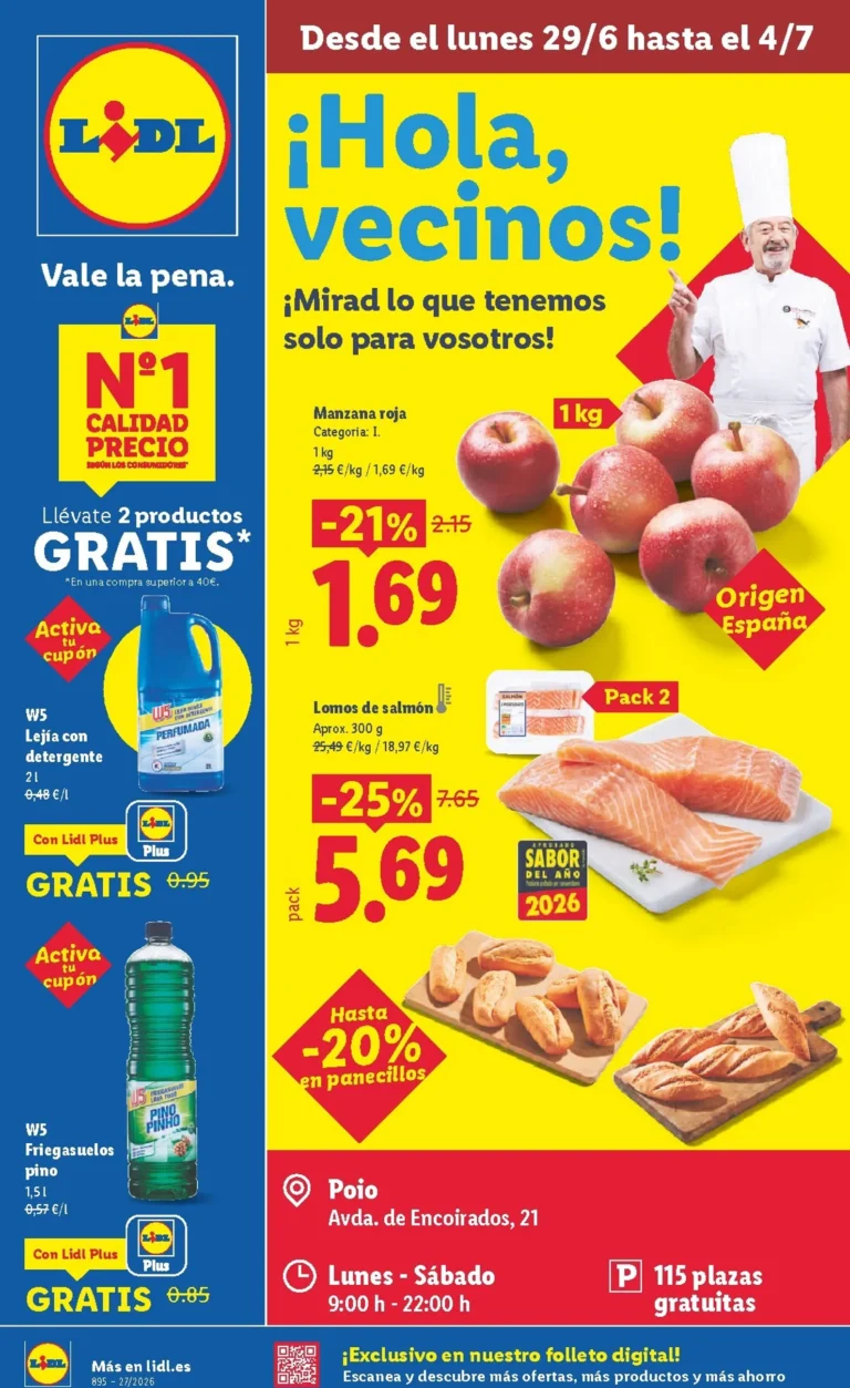 Lidl folleto 29/06/2026