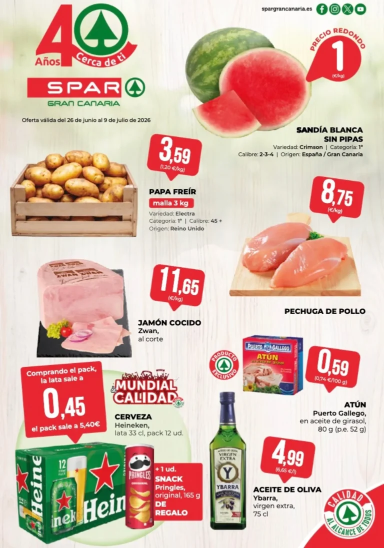 Spar folleto 26/06/2026