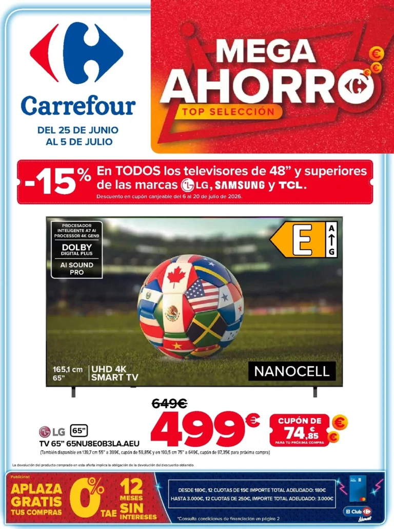 Carrefour folleto 25/06/2026