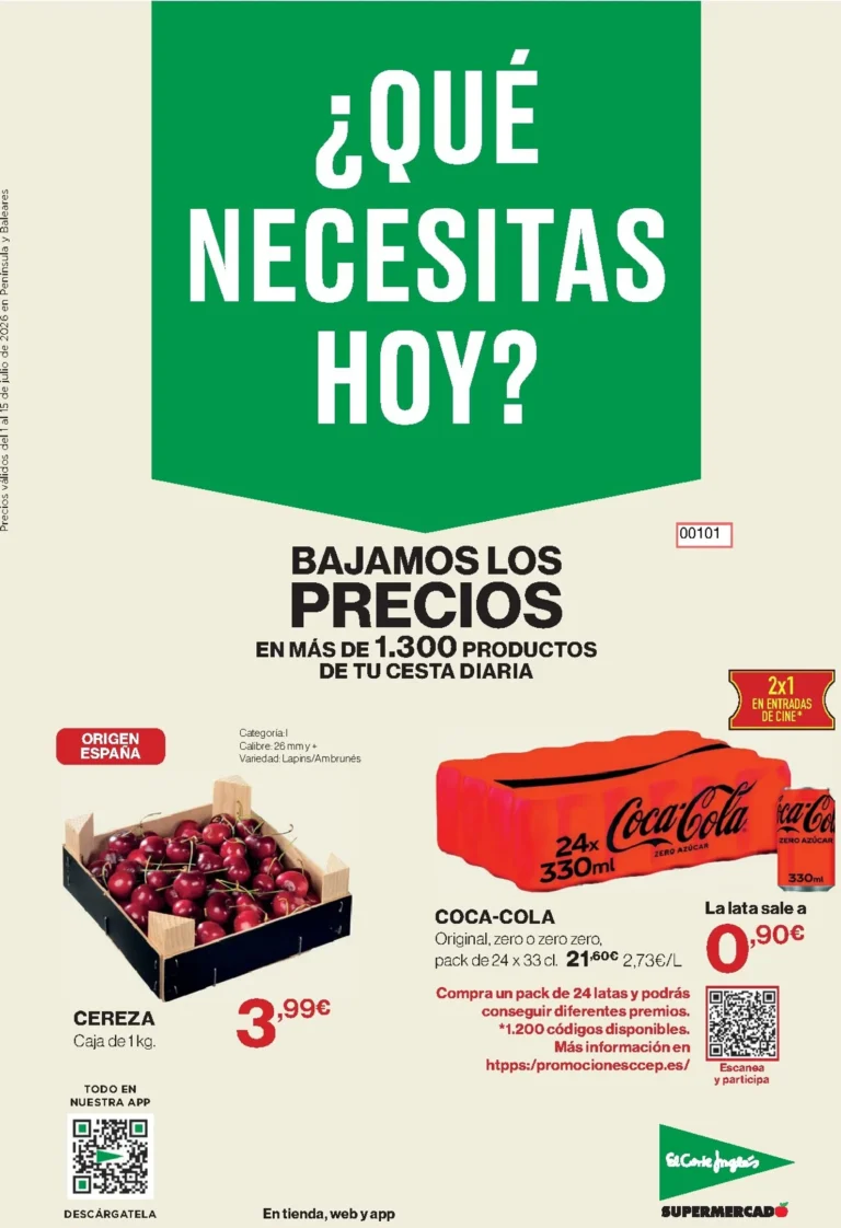 El Corte Inglés folleto 01/07/2026
