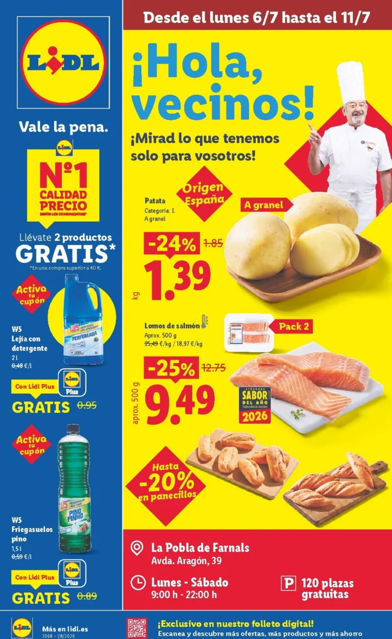 Lidl folleto 01/07/2026