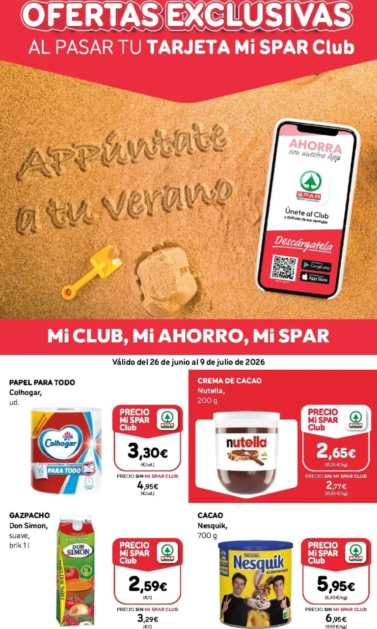 Spar folleto 26/06/2026