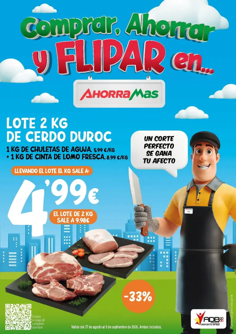 AhorraMas folleto del 27/08/2026