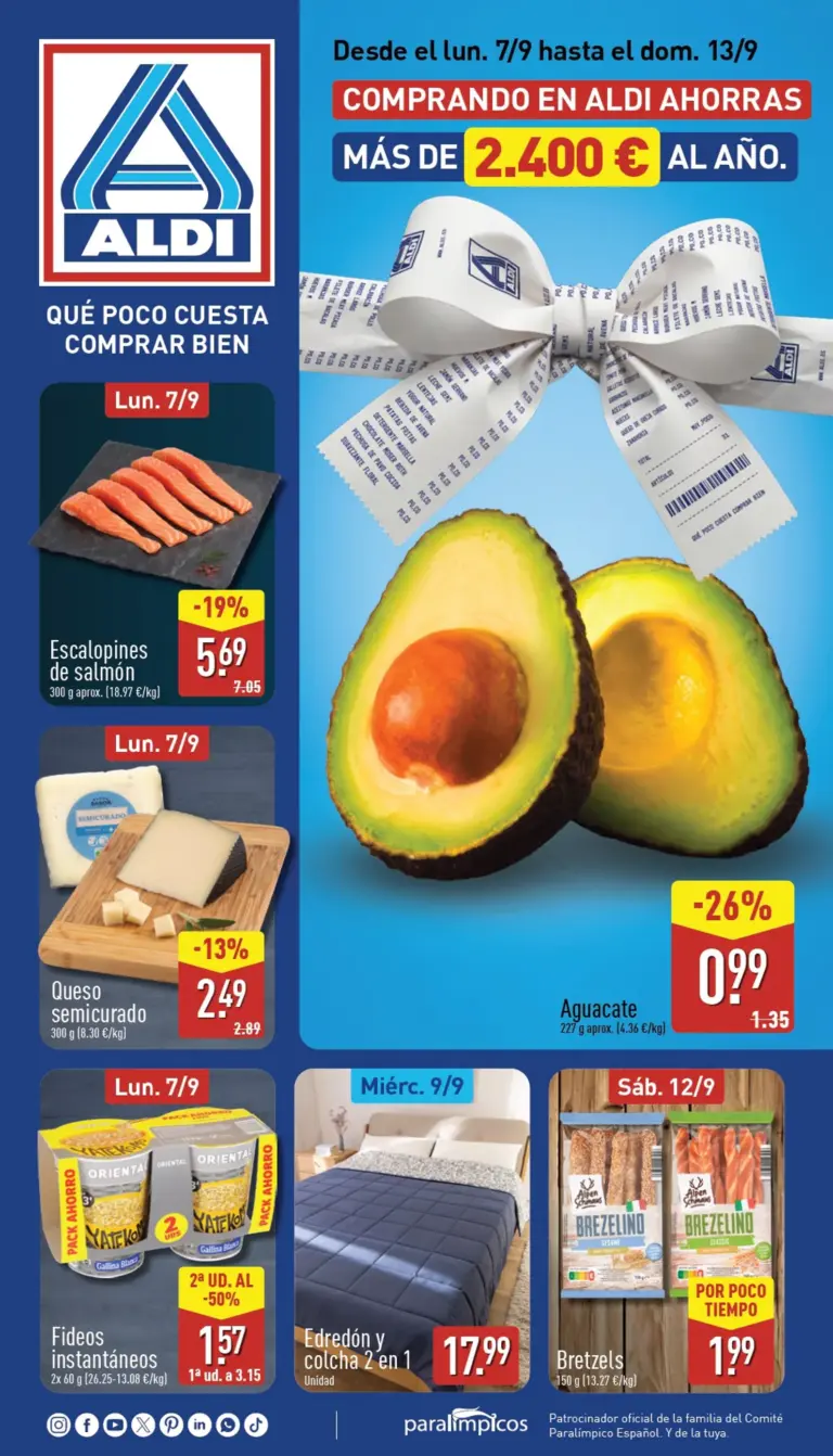 Aldi folleto del 07/09/2026