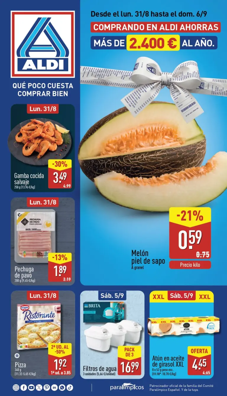 Aldi folleto del 31/08/2026