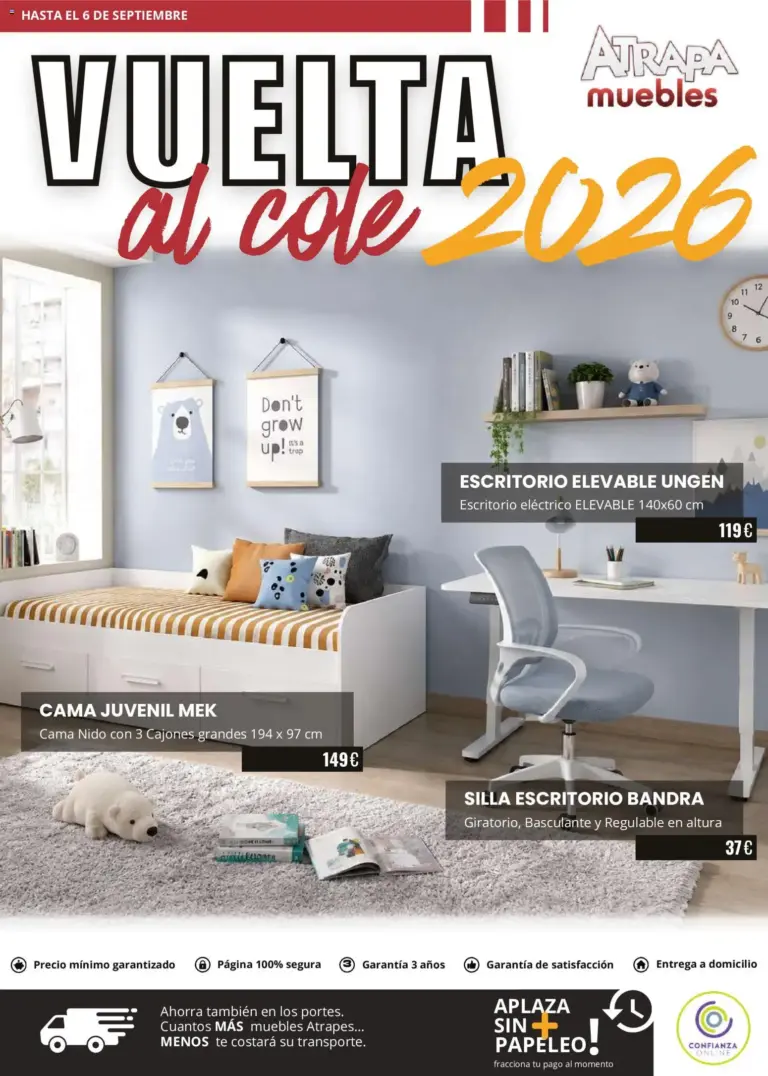 Atrapa Muebles folleto del 25/08/2026