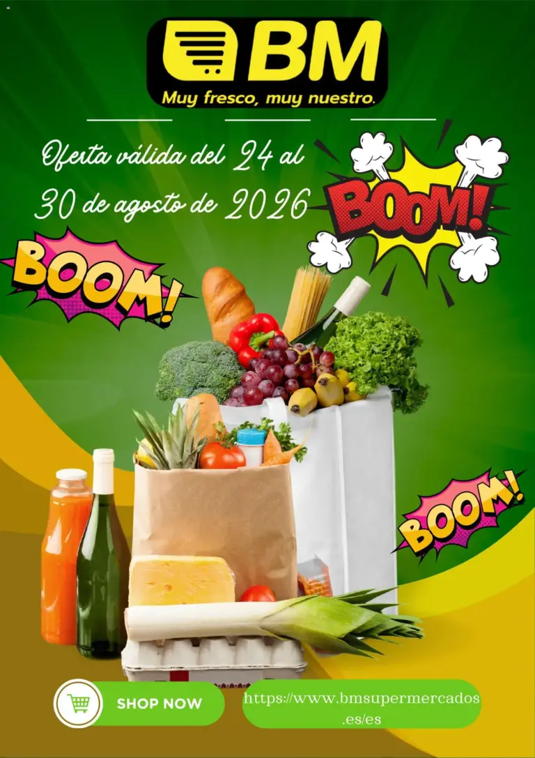 BM Supermercados folleto del 24/08/2026