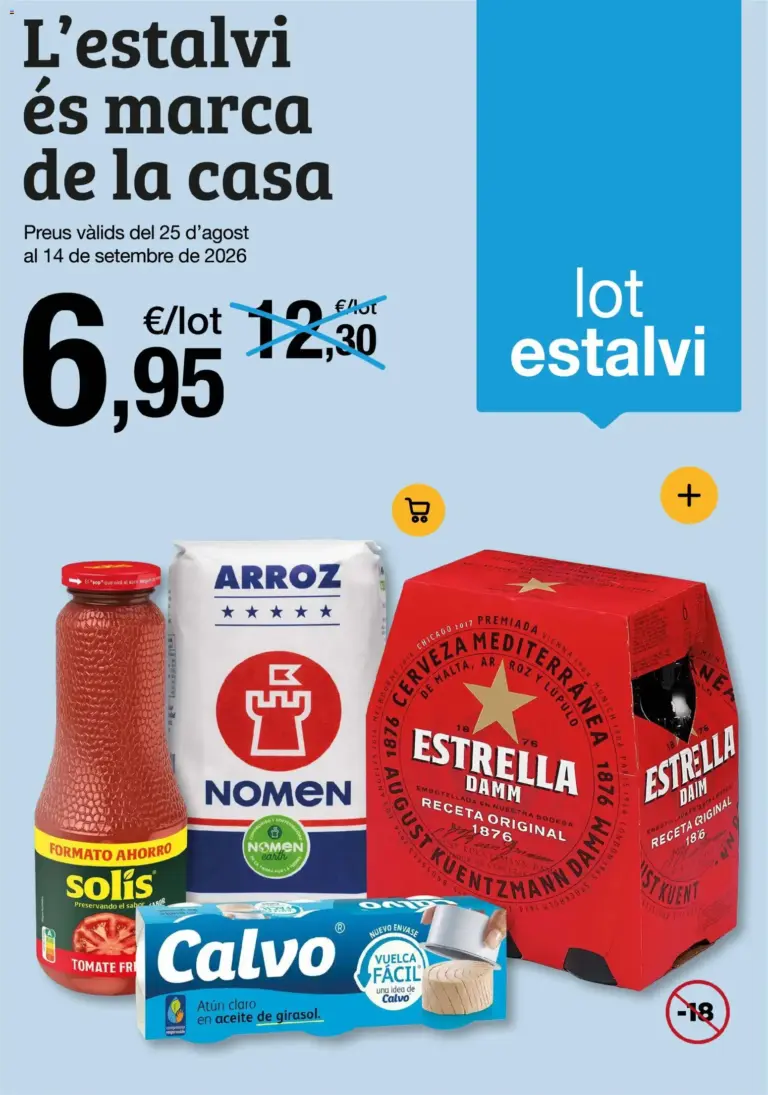 Bonpreu folleto del 25/08/2026