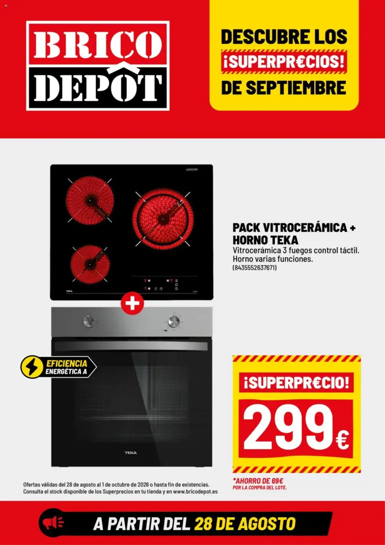 Brico Depôt folleto del 28/08/2026