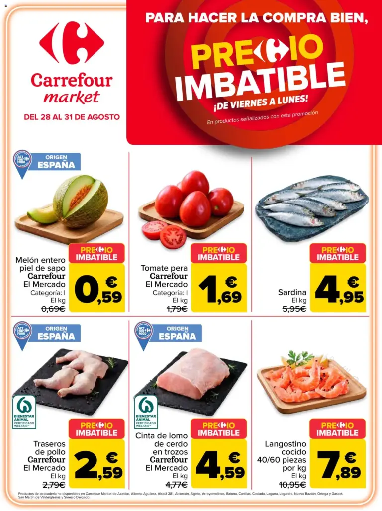 Carrefour Market folleto del 28/08/2026