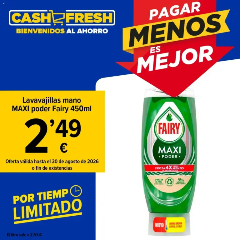 Cash Fresh folleto del 28/08/2026