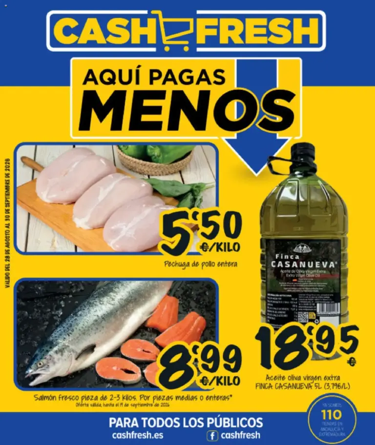 Cash Fresh folleto del 28/08/2026