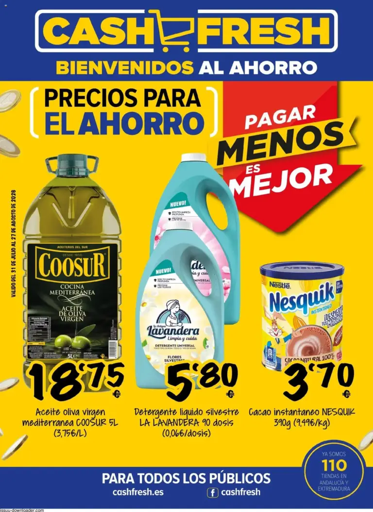 Cash Fresh folleto del 31/07/2026