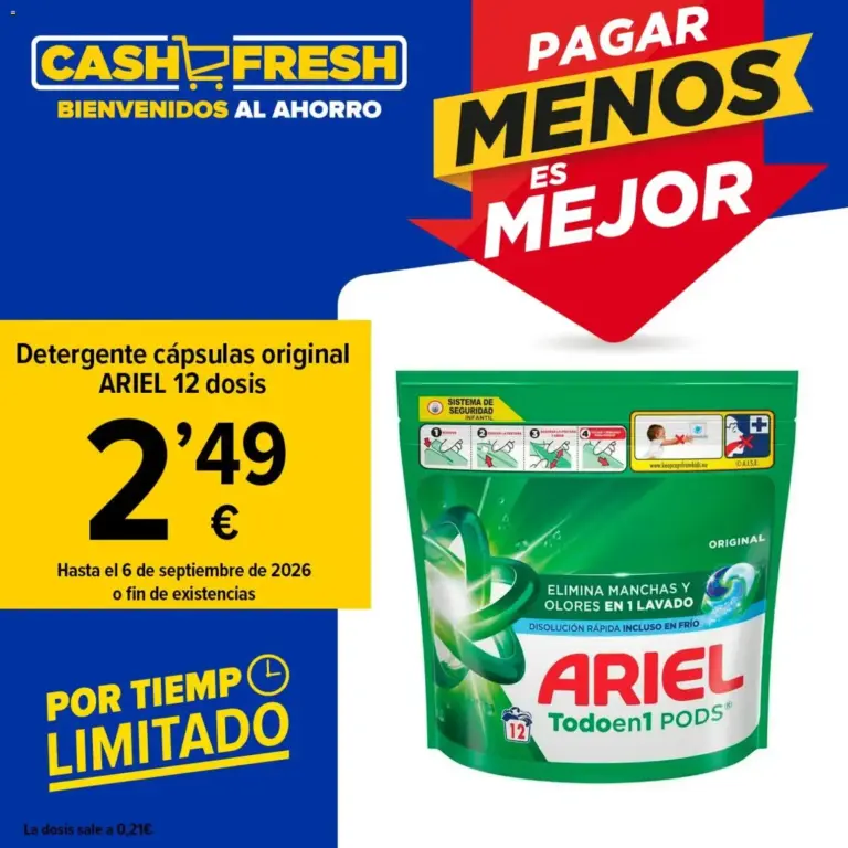 Cash Fresh folleto del 31/08/2026