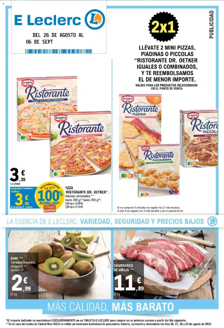 E.Leclerc folleto del 26/08/2026