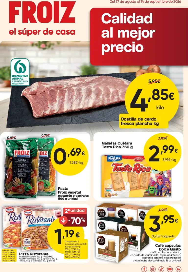 Froiz folleto del 27/08/2026