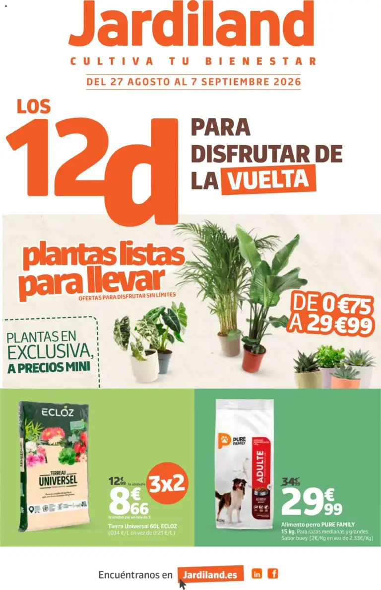 Jardiland folleto del 27/08/2026