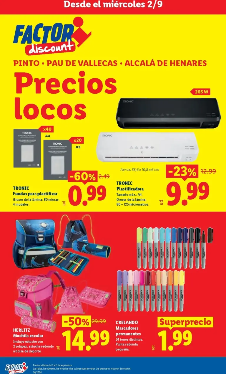 Lidl folleto del 02/09/2026
