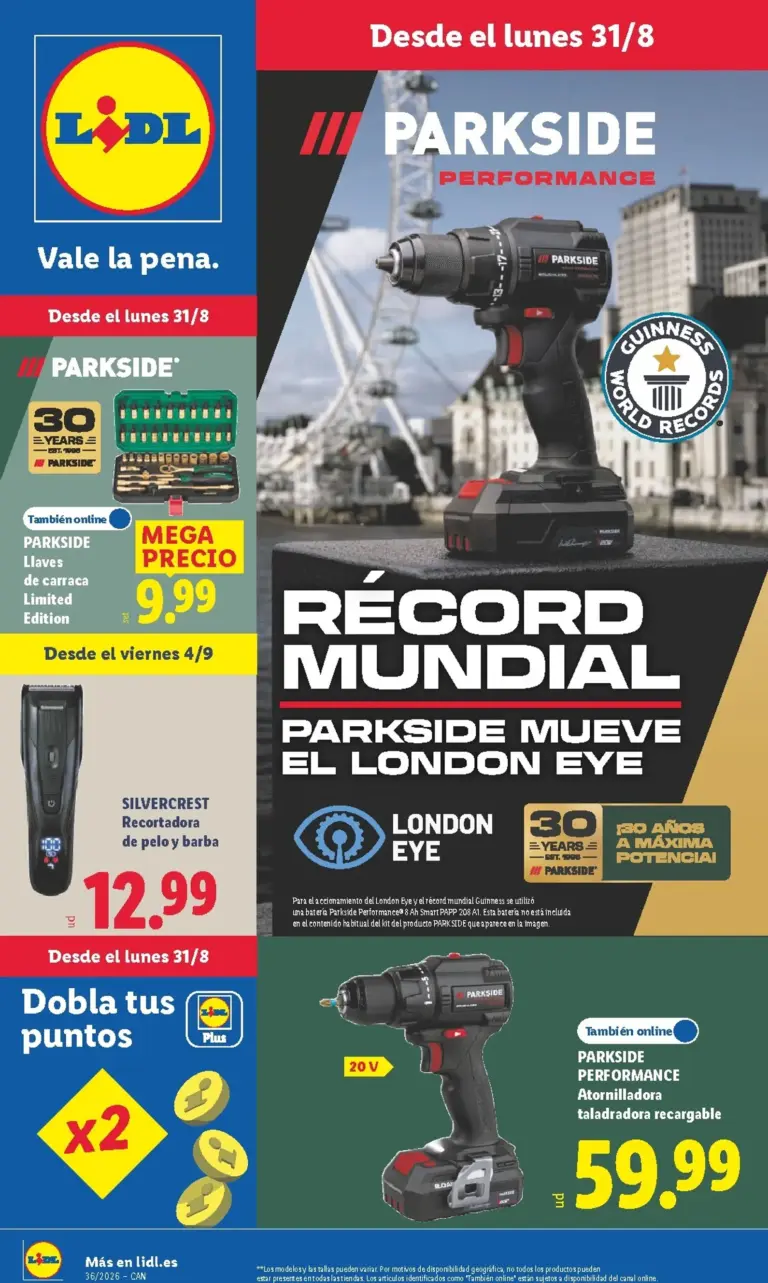 Lidl folleto del 31/08/2026