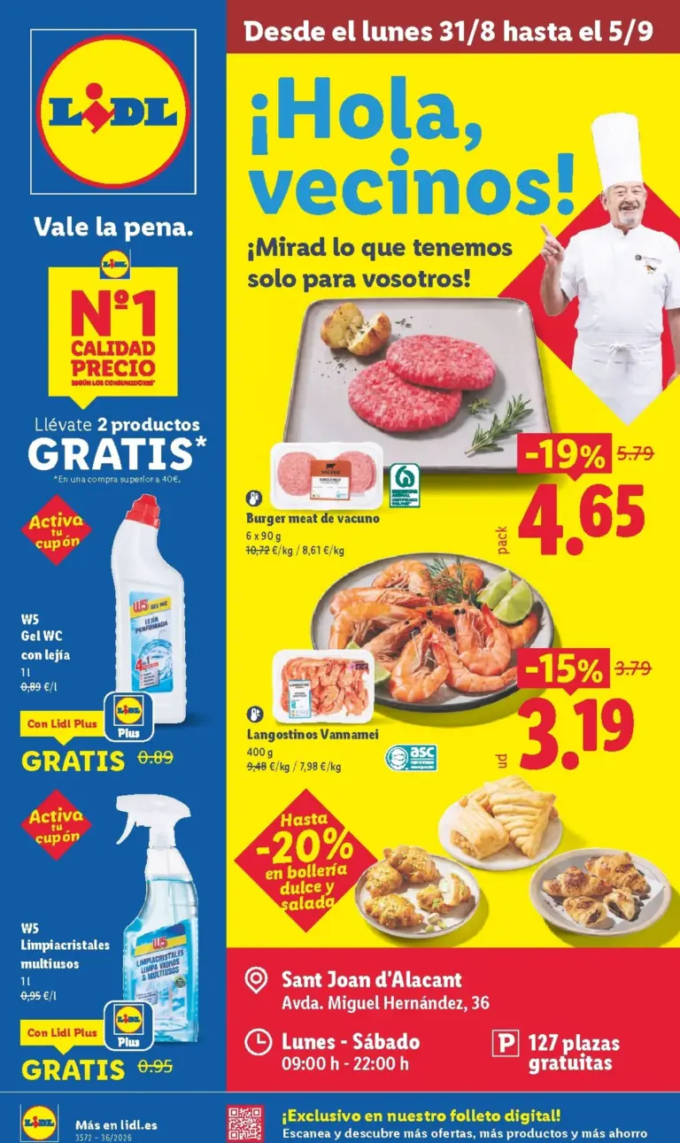 Lidl folleto del 31/08/2026