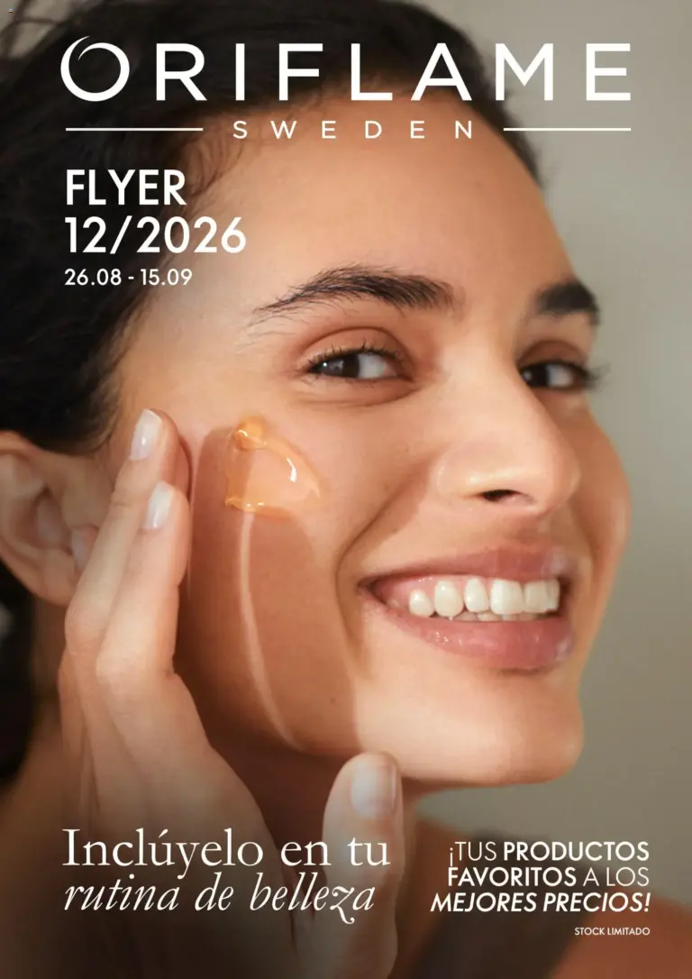 Oriflame folleto del 26/08/2026