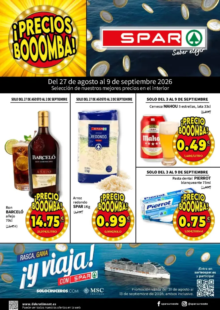 Spar folleto del 27/08/2026