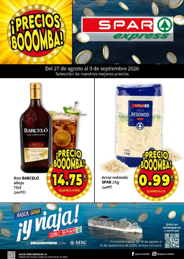 Spar folleto del 27/08/2026