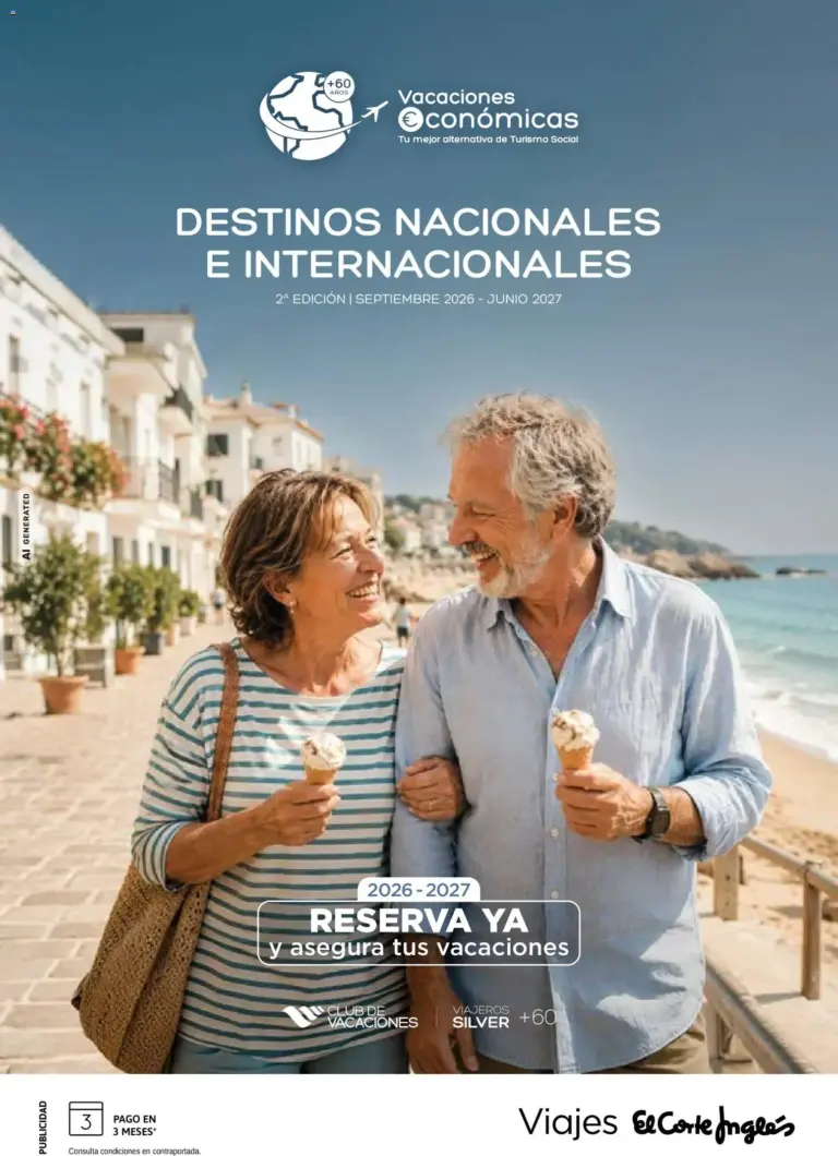 Viajes El Corte Inglés folleto del 01/07/2026
