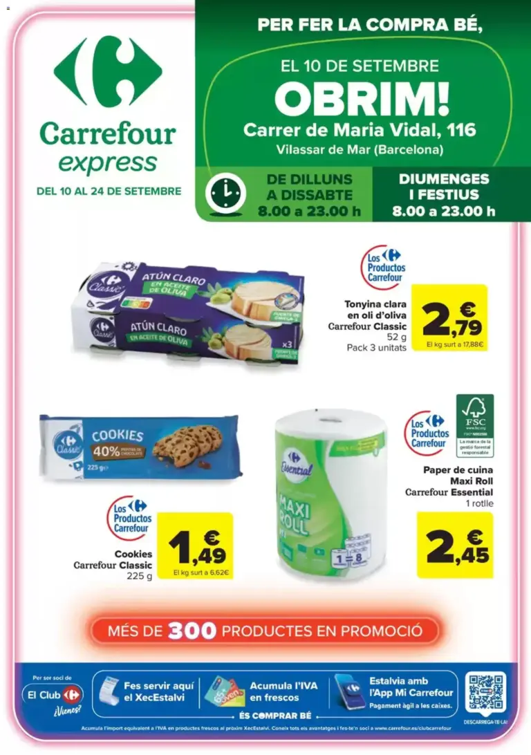 Carrefour Express folleto del 10/09/2026