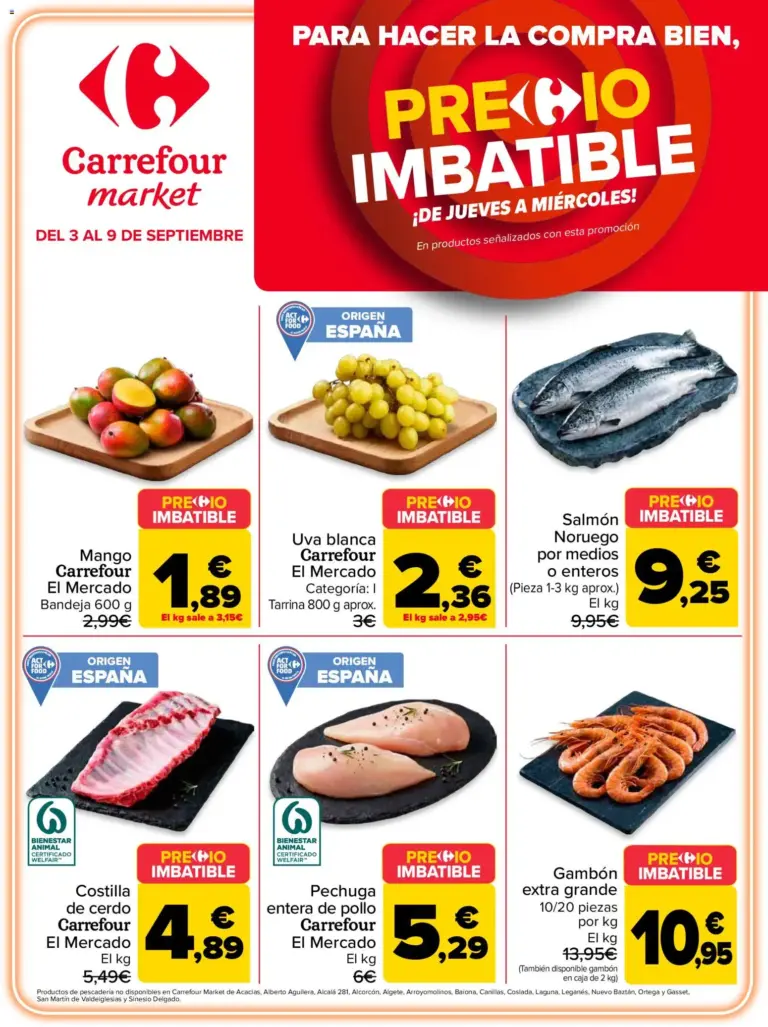 Carrefour Market folleto del 03/09/2026