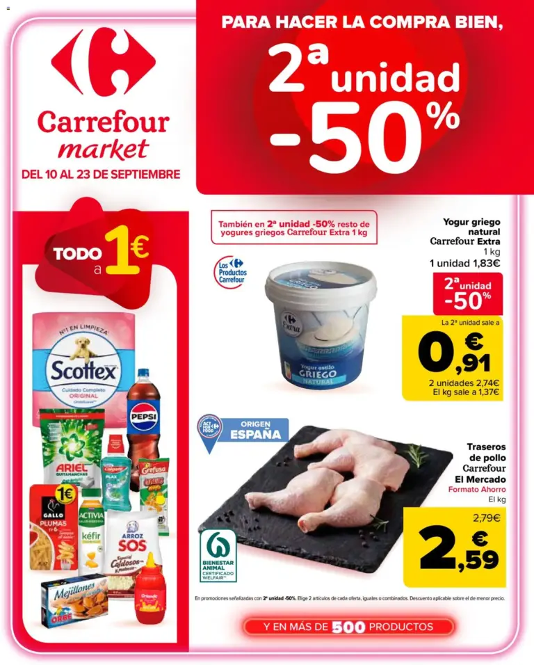 Carrefour Market folleto del 10/09/2026
