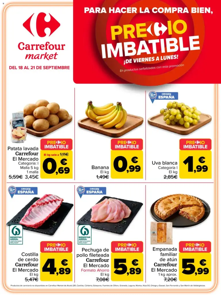 Carrefour Market folleto del 18/09/2026