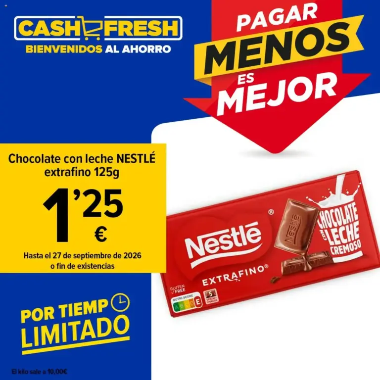 Cash Fresh folleto del 21/09/2026