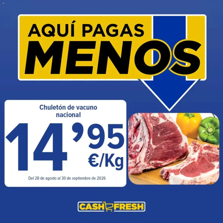 Cash Fresh folleto del 28/08/2026