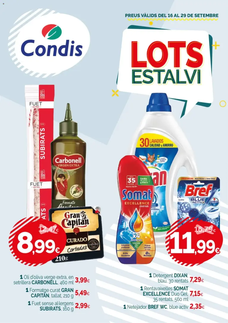 Condis folleto del 16/09/2026