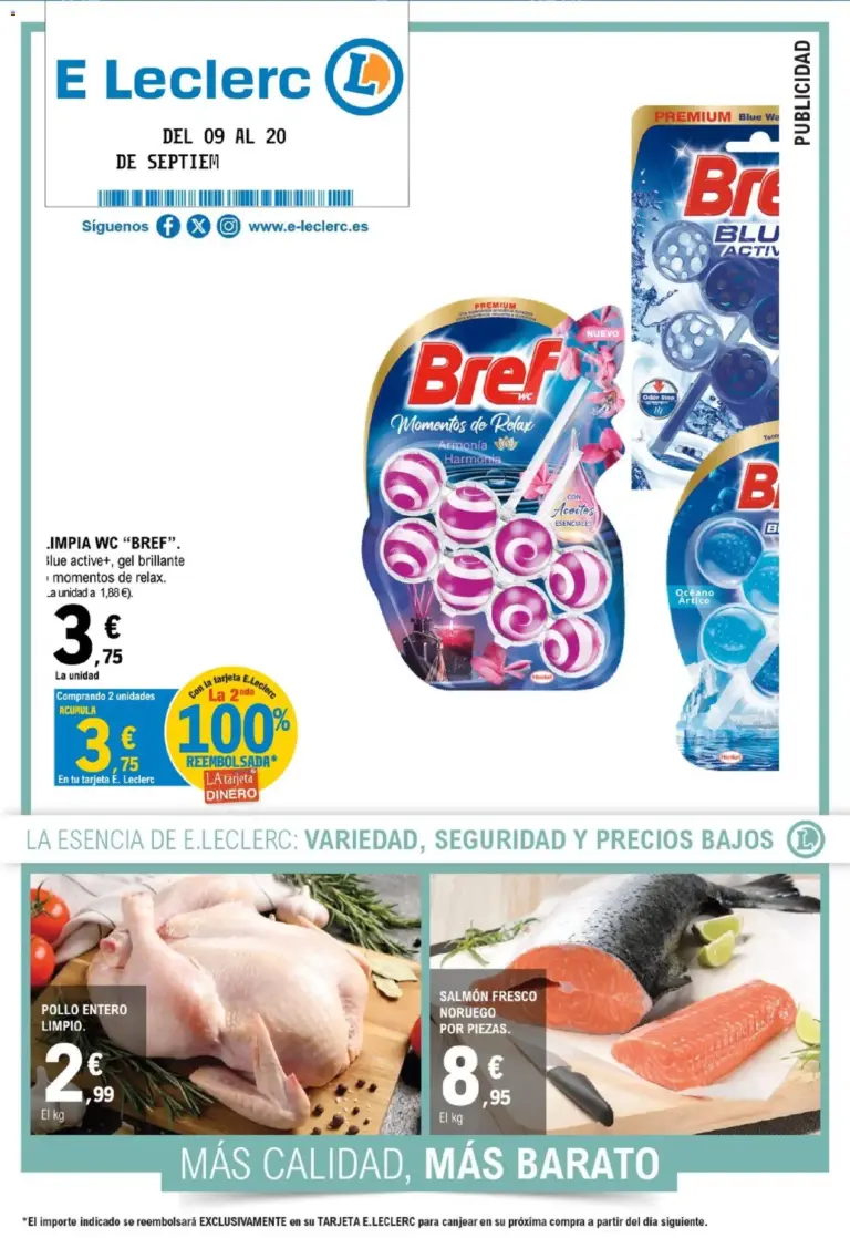 E.Leclerc folleto del 09/09/2026