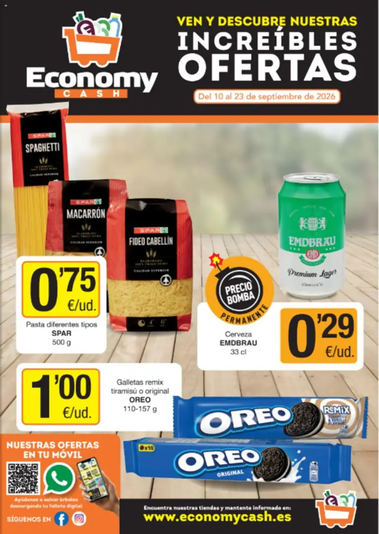 Economy Cash folleto del 10/09/2026