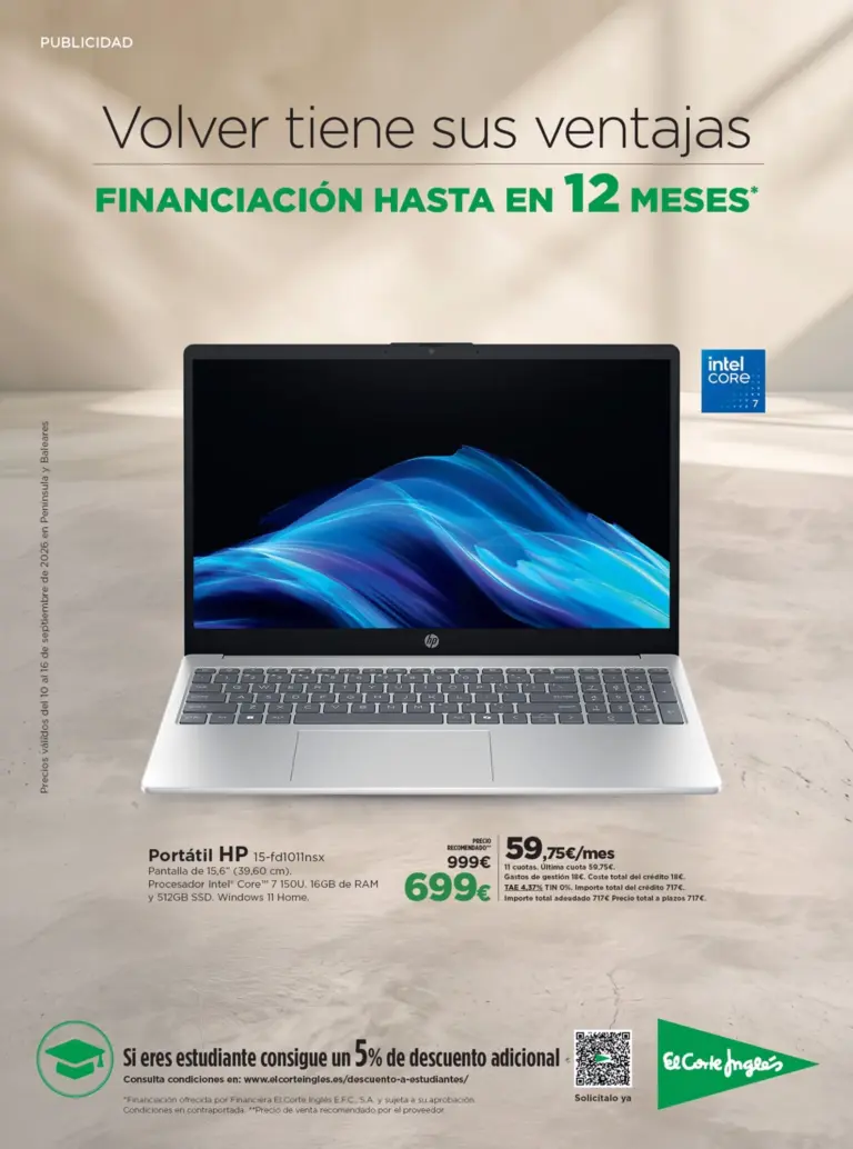 El Corte Inglés folleto del 10/09/2026