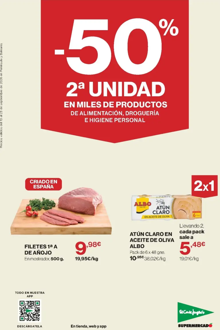 El Corte Inglés folleto del 10/09/2026