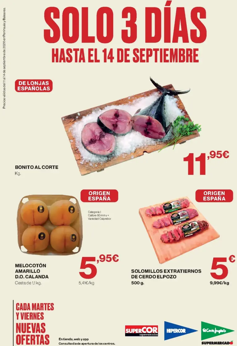 El Corte Inglés folleto del 11/09/2026