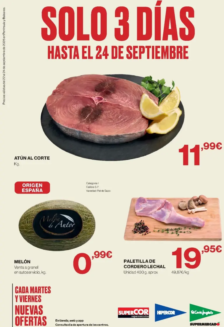 El Corte Inglés folleto del 22/09/2026