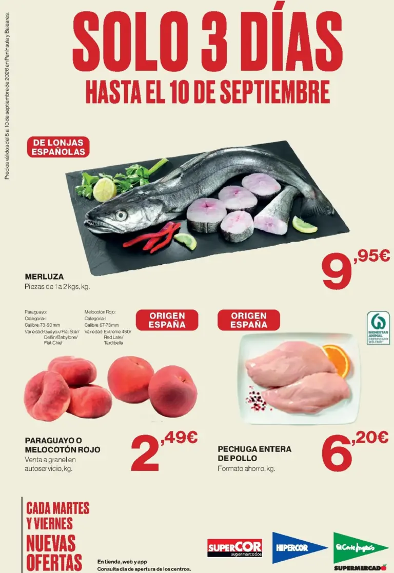 Hipercor folleto del 08/09/2026