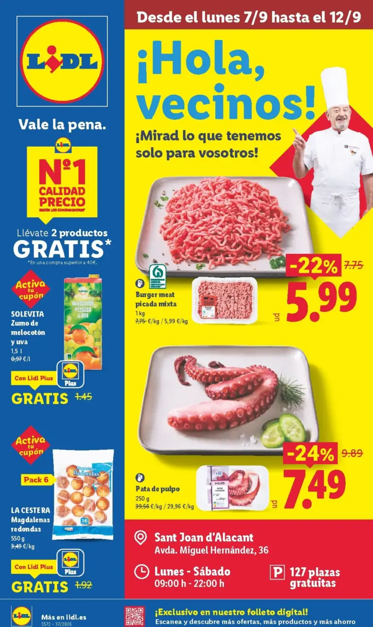 Lidl folleto del 07/09/2026