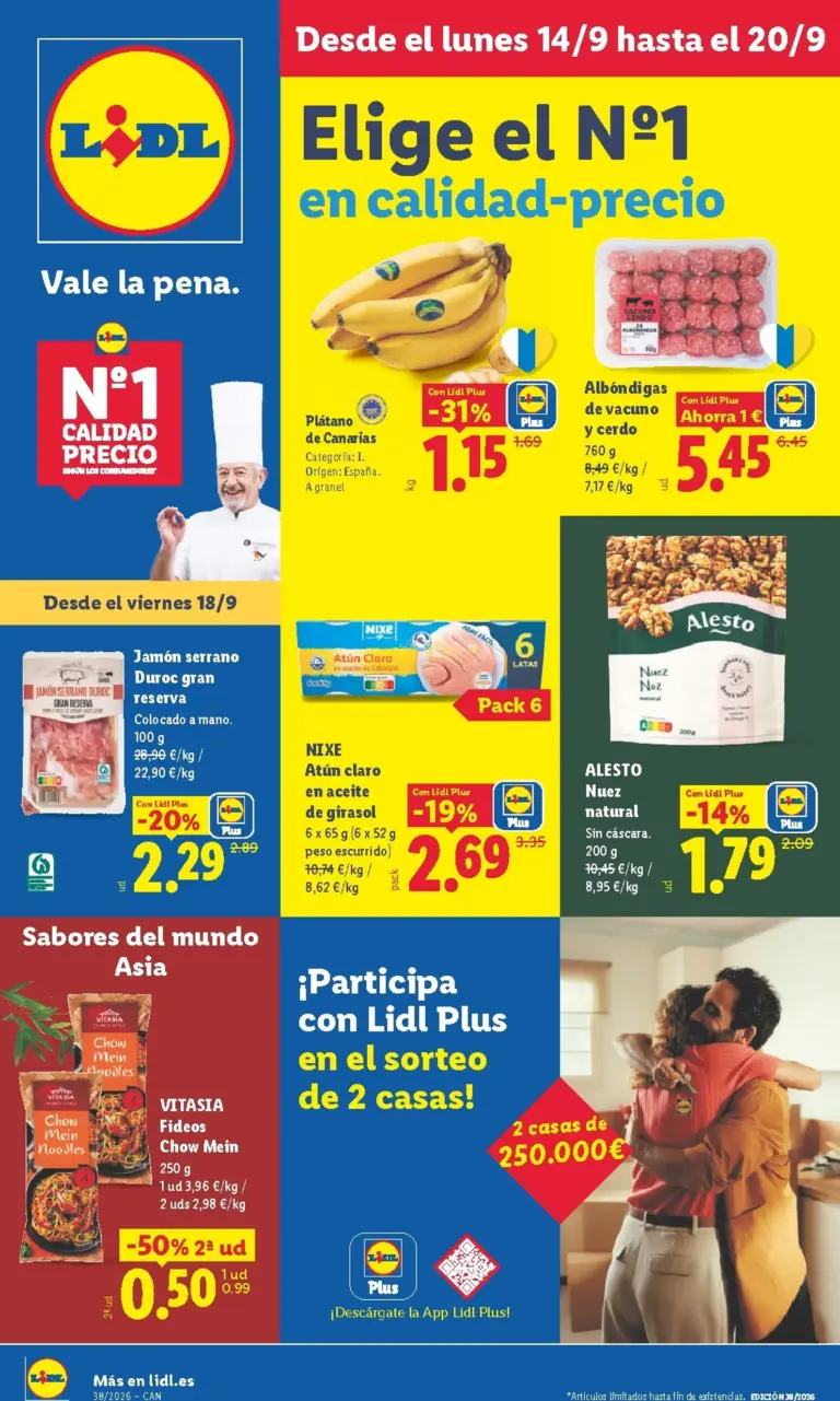 Lidl folleto del 14/09/2026