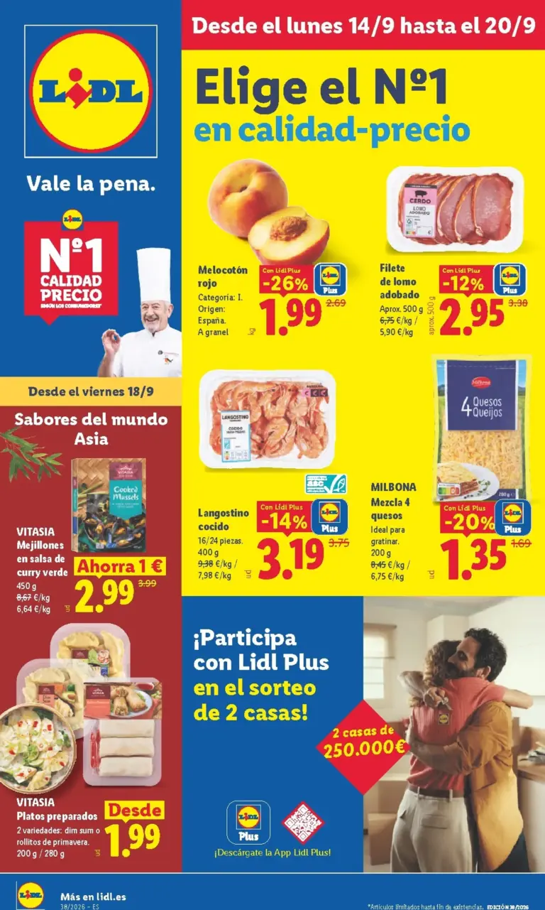 Lidl folleto del 14/09/2026