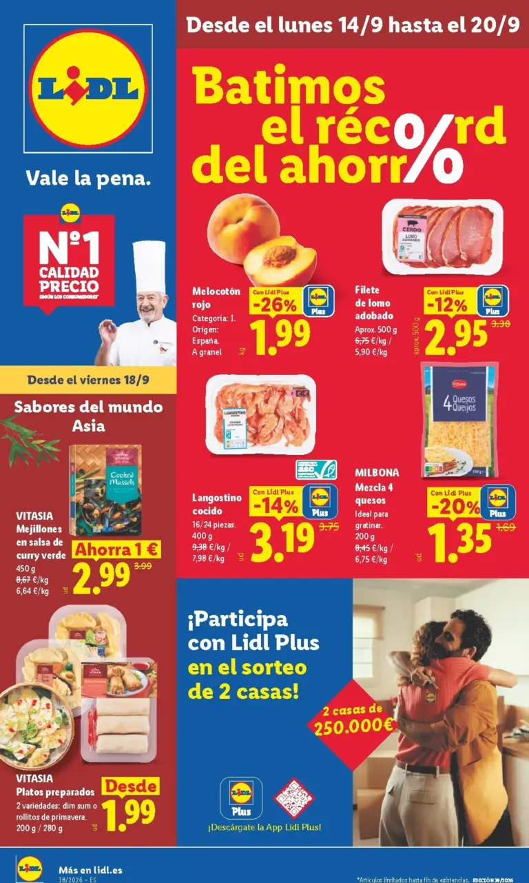Lidl folleto del 14/09/2026