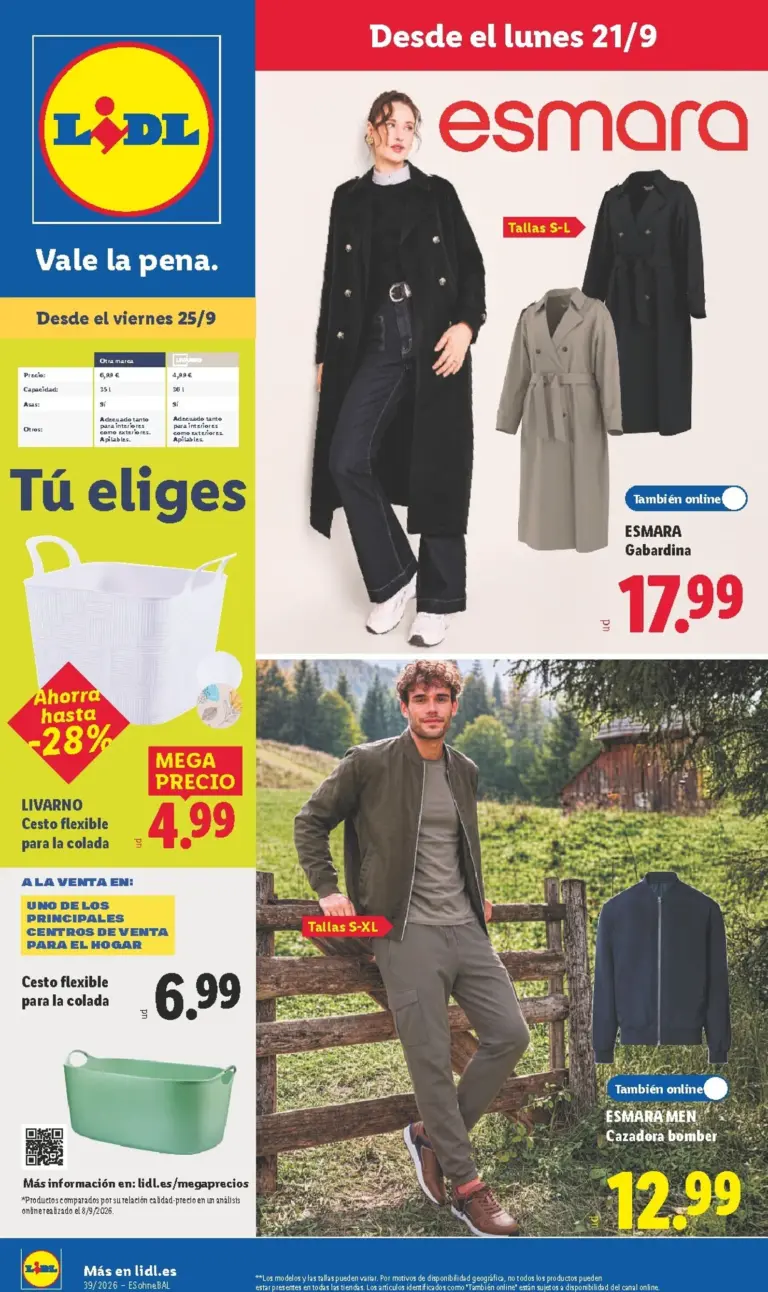 Lidl folleto del 21/09/2026