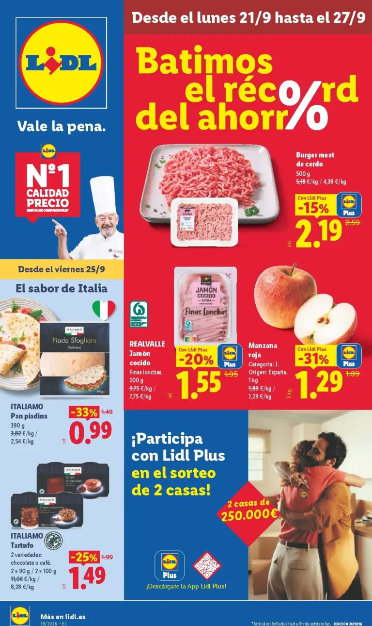Lidl folleto del 21/09/2026